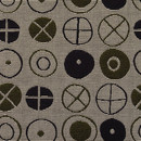 Maharam Circles 002 Fatigue Upholstery materials/fabrics