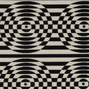Optik 006 White/Black Maharam