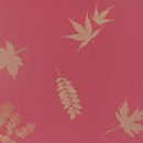 Clarissa Hulse Leaves geranium/gold wallpaper Papiers peint