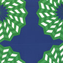 Fläkta green/blue interior fabric Marimekko