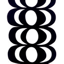 Kaivo black/white interior fabric Marimekko