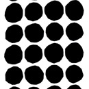 Marimekko Kivet black/white interior fabric Curtain fabrics Decorative fabrics