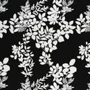 Marimekko Kukkula black/white interior fabric Tissus de décoration Tissus pour rideaux