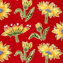 Marimekko Kumma Juttu red interior fabric Tissus de décoration Tissus pour rideaux