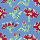 Marimekko Kumma Juttu blue interior fabric Tissus de décoration Tissus pour rideaux