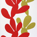 Marimekko Kaktus red interior fabric Tissus de décoration Tissus pour rideaux