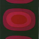 Melooni red/black interior fabric Marimekko