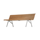 Alias teak bench 480 Garden seating Outdoor benches Street furnishings