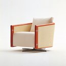 Bonacina Pierantonio Lario swivel armchair Armchairs / Sofas / Poufs