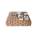 De Padova Pouf capitonné
