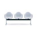 Vitra Eames Plastic Chair on stretchers Espace d'attente / Lounge