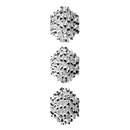 Verpan Spiral Silver SP3 | Hanging lamp Suspended lights