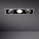 Modular Multiple dynamix 2x ARIII+1x PAR30 CDM-R Recessed wall lights Spotlights