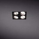 Modular Mini-multiple trimless 4SQx AR70 Focos reflectores Iluminación de empotrado de techo