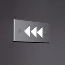 Modular Quova cover 2470 horizontal Recessed wall lights