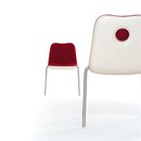 Kristalia Boum Chaise Chaises / Tabourets / Bancs Chaises de bureau / collectivité Espace multifonctionnel Gastronomie / Cantine