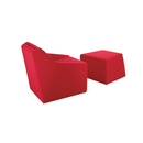 Fritz Chair/Ottoman Dune