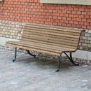 BURRI Klosterhof with backrest Bancos de exterior Mobiliario urbano