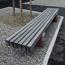 BURRI Sol Bench without backrest Outdoor benches Street furnishings