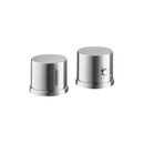 Axor Steel 2-Hole Thermostatic Bath Mixer Hansgrohe