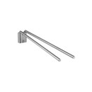 Hansgrohe Axor Steel Double Towel Holder Accessori per bagni