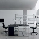 Gallotti & Radice Quadra Büro- / Konferenztische Büromöbel / Arbeitsplätze Schreibtische / Sekretäre