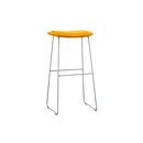 Cappellini Hi-Pad Stool Bar: Barhocker Esszimmer: Barhocker Gastronomie / Kantine Stühle / Hocker / Bänke