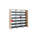 Lustrum Littbus Wood / Double sided 542x2044 mm Aufbewahrung Bibliothek Stauraummöbel