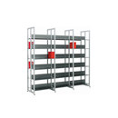 Lustrum Littbus Steel / Double sided 542x2044 mm Aufbewahrung Bibliothek Stauraummöbel
