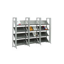 Lustrum Littbus Steel / Single sided 374x1404 mm Libraries Storage / Filing Storage / Shelving