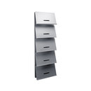 Round 20 Wall panel brochure holder Cascando