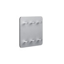 Round 20  Wall panel, 6 key holders Cascando