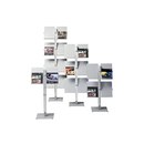 Cascando Flexxible double 2 Complements Display elements Entrance / Reception Libraries Presentation stands / Brochure holders