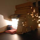 Cardboard Suite Chalet [installation] zhdk / Departement Design