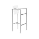 Tribù Natal Techno Barstool Sièges de jardin