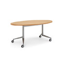 Wiesner-Hager flex-table Ellipse table Conference / Seminar / Meeting Conference: Individual tables Conference: Table programs Education: Reading / study tables Multi-purpose area Office desks / Conference tables Seminar: Individual tables Seminar: Table programs University / School