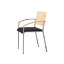 Wiesner-Hager sign chair with armrests Conference / Seminar / Meeting Education: Auditorium seating Multi-purpose area Museum / Gallery Office Office / Contract seating Restaurant / Canteen University / School