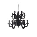 Night Watch chandelier round Brand van Egmond