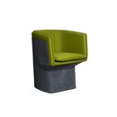 Swedese Glove Sessel Gastronomie / Kantine Lounge: Sessel Loungebereich / Wartebereich Restaurant: Stühle Sessel / Sofas / Poufs Warte- / Empfangsmöbel Wohnzimmer: Sessel