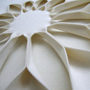 ANNE KYYRÖ QUINN Bloom wall panel Acoustic solutions Bespoke fabrics Outdoor chairs Room acoustics Sound absorption Wall art / Murals Wall fabrics Wall panels