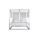 Gandía Blasco Day Bed Elevada Lounge de jardin Méridiennes de jardin Pavillons de jardin Sièges en îlot de jardin