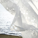 Kinnasand Snow Materiales Cortinas Tejidos para cortinas