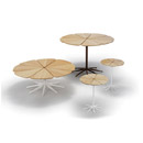 Richard Schultz Design Petal bamboo Tables basses / Tables d'appoint Tables de salle à manger / de console