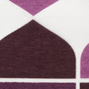 KnollTextiles Mira Sheer Violet Tissus de décoration Tissus pour rideaux