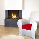 Attika Feuer ROMANTICA three-sided Gas fireplaces Stoves / Fireplaces
