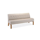 Materia Robust 3-seater sofa Mobiliario de recepción Muebles lounge / para salas de espera Sillones / Sofás / Pufs