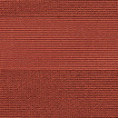 Sqr Basic Stripe Terracotta Carpet Concept