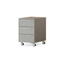 Fantoni Chrome Collection Office Office: Pedestals