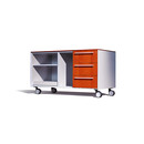 Fantoni Cherry Collection Muebles de oficina Oficina: cajoneras / contenedores