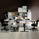 Fantoni 1.3 operative system Büro- / Konferenztische Büro: Gruppenarbeitsplätze Büromöbel / Arbeitsplätze